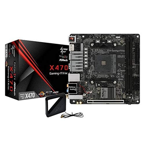 ASRock X470 Fatal1ty Gaming-ITX/ac DDR4 Mini ITX image