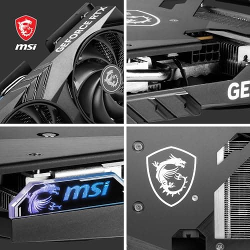 MSI GAMING X GeForce RTX 4060 8GB GDDR6 Black image