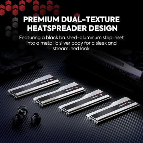 G.Skill Trident Z5 RGB White / Black DDR5-6000 CL32 32GB (2x16GB) image