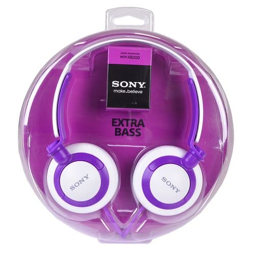 Sony MDRXB200/V Closed-Back Headphones image