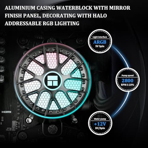 Thermalright Aqua Elite ARGB V6 70.84 CFM Water 240mm Black image