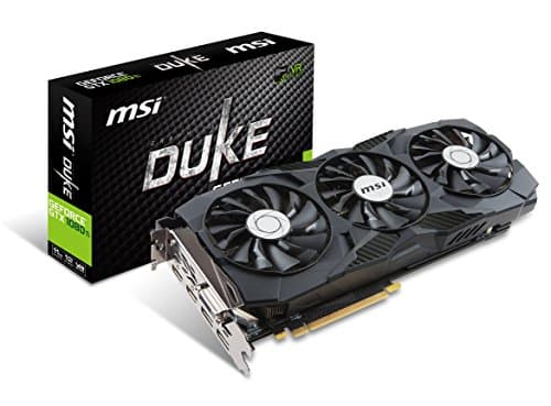 MSI GeForce GTX 1080 Ti DUKE OC 11GB GDDR5X Black image