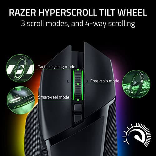 Razer Basilisk V3 Pro Wired/Bluetooth/Wireless Optical Gaming Mouse image