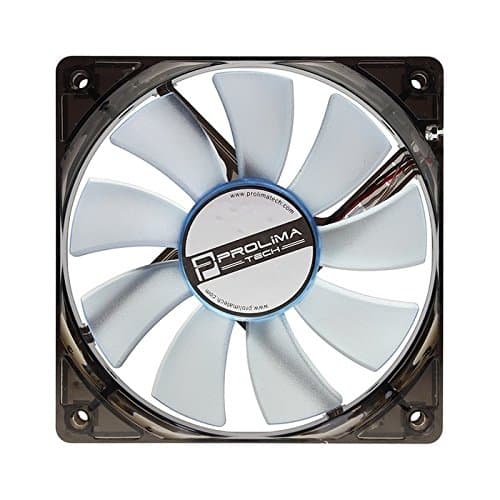 Prolimatech Vortex 120mm Clear Blue LED 72.67 CFM 1-Pack image