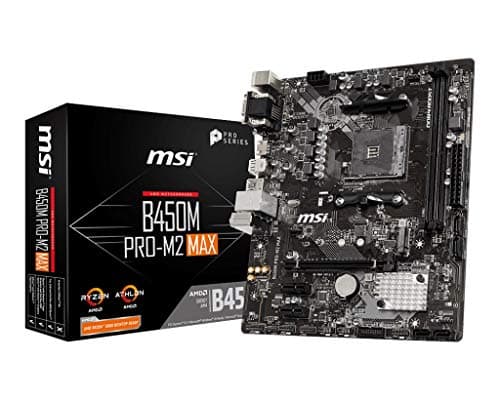 MSI B450M PRO-M2 MAX AM4 DDR4 Micro ATX main image