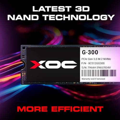 XOC G300 512GB SSD M.2-2280 PCIe 3.0 X4 NVMe image