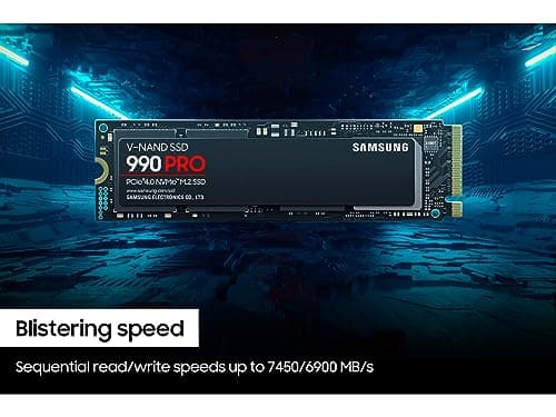 Samsung 990 Pro 2TB SSD M.2-2280 PCIe 4.0 x4 NVMe image