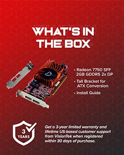 VisionTek SFF Radeon HD 7750 2 GB image