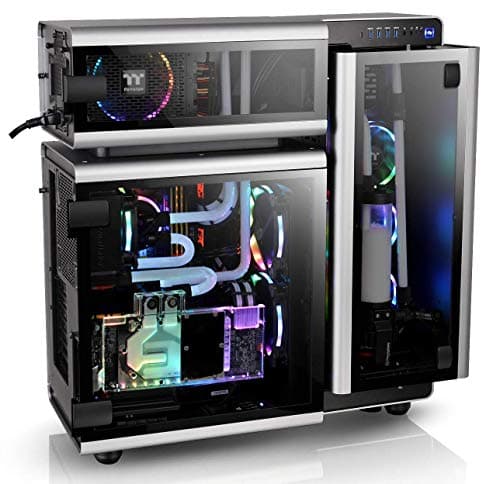 Thermaltake Level 20 ATX Full Tower Black / Silver Tempered Glass Side Panel image