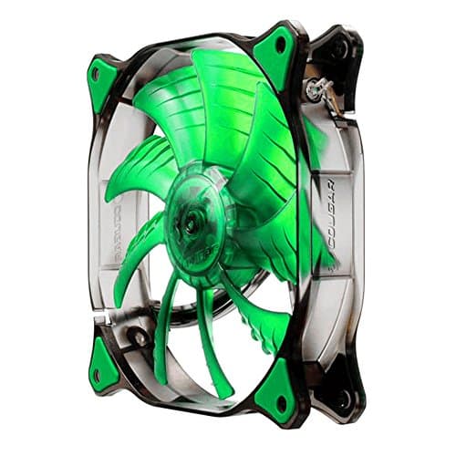 Cougar Dual-X 120mm Green Green LED 1-Pack image