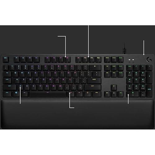 Logitech G513 Carbon Mechanical RGB Gaming Keyboard image