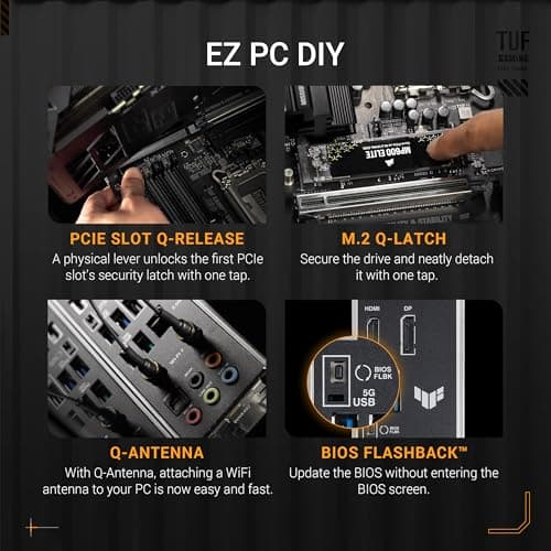 Asus B860 TUF GAMING PLUS WIFI LGA1851 DDR5 ATX image