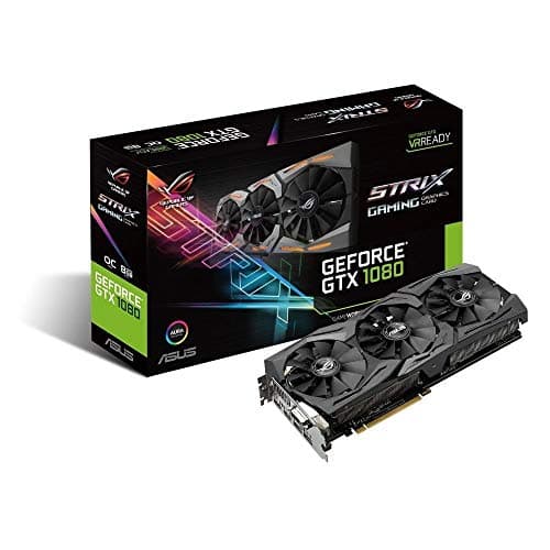 Asus ROG STRIX GeForce GTX 1080 8GB GDDR5X Black image
