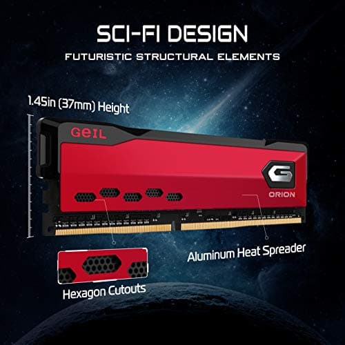 GeIL Orion AMD Edition Gray DDR4-3200 CL16 16GB (2x8GB) image