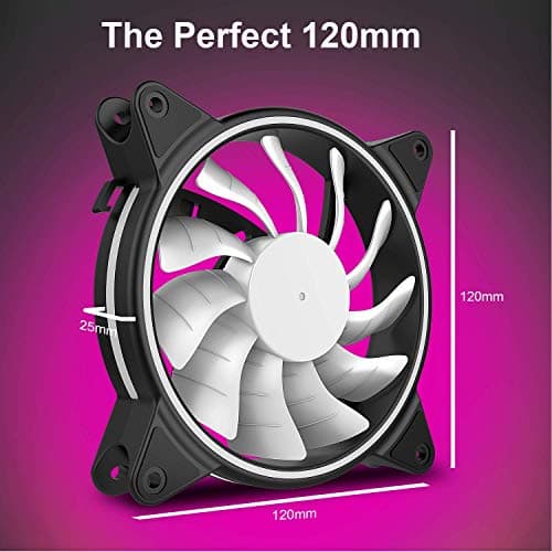 GameMax Razor 120mm Black ARGB 60 CFM image