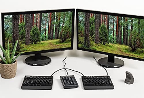 Kinesis Gaming Freestyle Pro Wired Ergonomic Split Mechanical Gaming Keyboard image