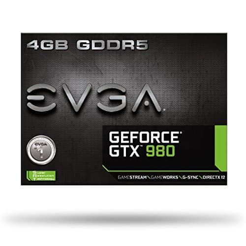 EVGA GeForce GTX 980 Black / Silver 4GB GDDR5 Black / Silver image
