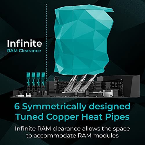 Iceberg Thermal IceSLEET X6 76 CFM Air 159mm Teal / Silver image