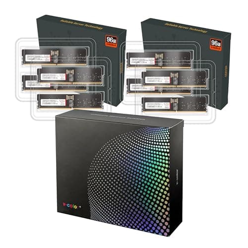 V-Color TRA524G72S836O Registered Black DDR5-7200 CL36 192GB (8x24GB) image