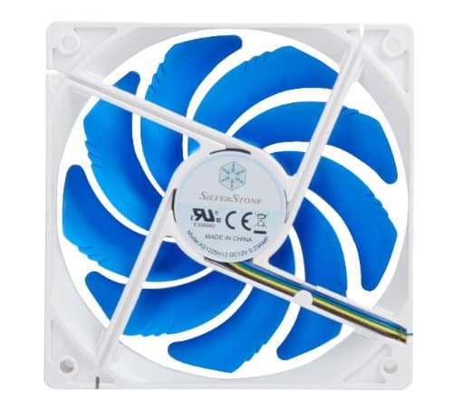 Silverstone FQ 67.5 CFM 120mm White / Blue PWM image