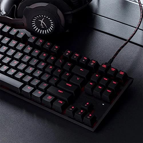 HP HyperX Alloy FPS RGB Wired Kailh Silver Speed Gaming Keyboard image