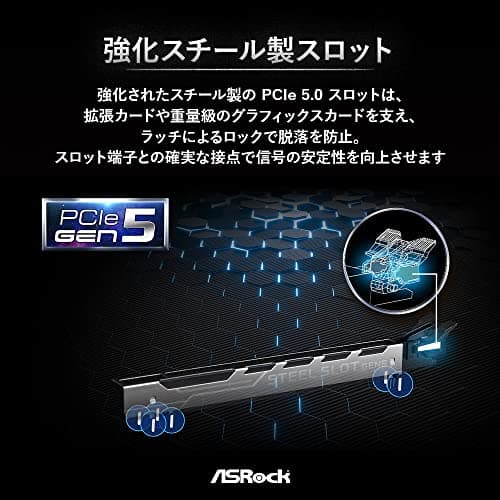 ASRock Z790 PRO RS WiFi Intel LGA1700 (14th,13th,12th Gen) ATX Motherboard DDR5 7200 MHz 256 GB PCIE 5.0 x 16 Realtek ALC897 7.1 CH Dragon 2.5G LAN WiFi 6E Bluetooth 8 SATA3 4 Hyper M.2 image