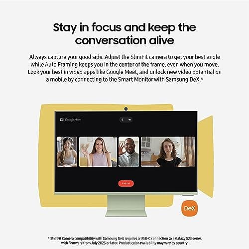 Samsung M80C 32" 4K 60Hz VA Monitor image