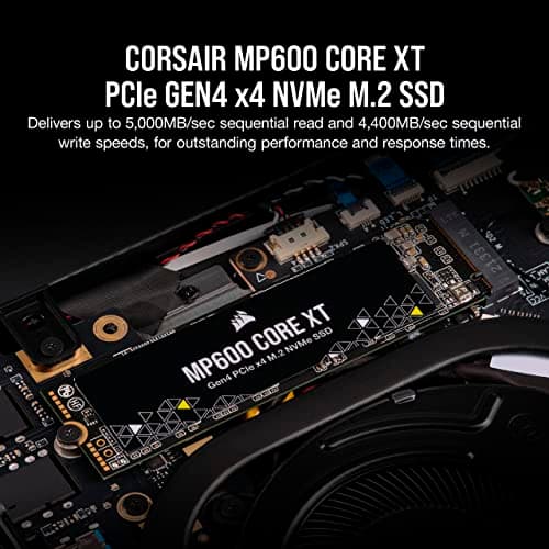 Corsair MP600 CORE XT 4TB M.2 SSD PCIe 4.0 NVMe image