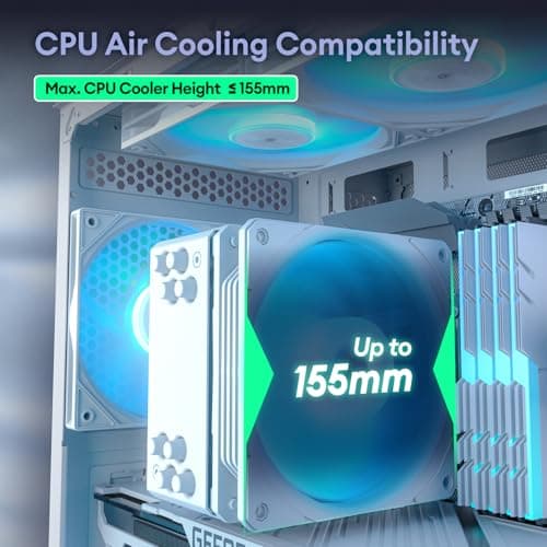 Okinos Mirage 4 Micro ATX Mini Tower Black with Tempered Glass Side Panel, USB 3.2 Gen 2 Type-C, USB 3.2 Gen 1 Type-A image