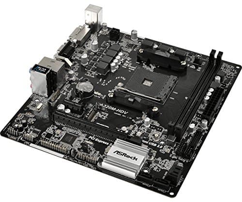 ASRock A320 M-HDV AM4 DDR4 Micro ATX image