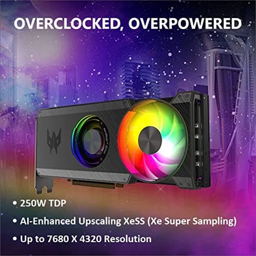 Acer Arc A770 Predator BiFrost OC 16GB GDDR6 Black / Silver image