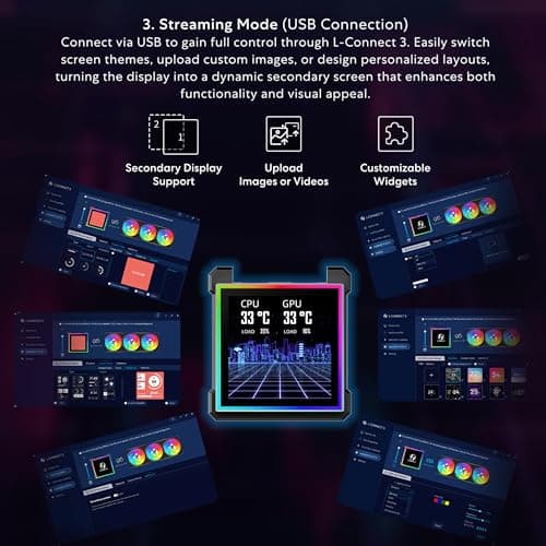Lian Li HydroShift II LCD-S 360 TL Black image