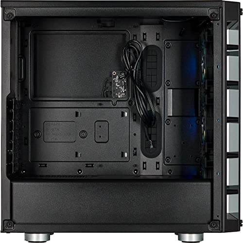 Corsair iCUE 465X RGB ATX Mid Tower Black Tempered Glass USB 3.2 Gen 1 Type-A image
