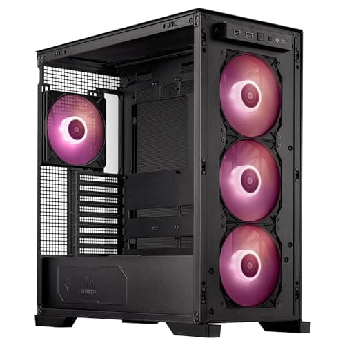 Asus TUF Gaming GT302 ATX Mid Tower Black ARGB Tempered Glass image