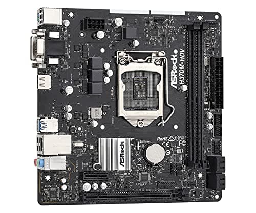 ASRock H370 M-HDV LGA1151 DDR4 Micro ATX image