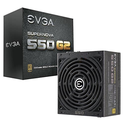 EVGA SuperNOVA 550 G2 550W Fully Modular 80+ Gold Certified image