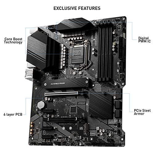 MSI Z490-A PRO ATX Motherboard image