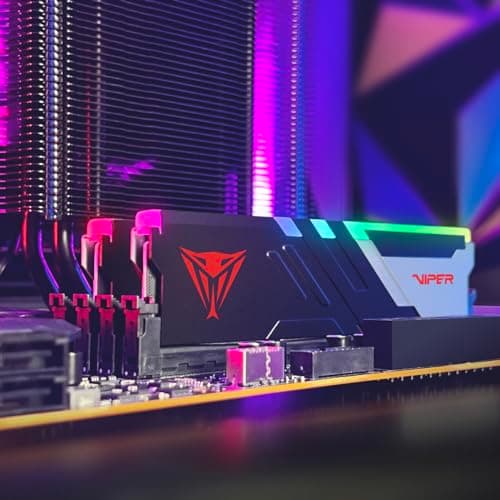 Patriot Viper Venom RGB Black / White DDR5-6600 CL40 32GB (2x16GB) image
