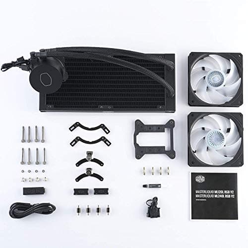 Cooler Master MASTERLIQUID ML240L Water 240mm RGB V2 Black image
