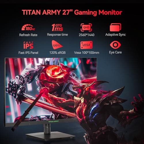 Titan Army P27GR 27" 1440p 180Hz IPS Monitor image