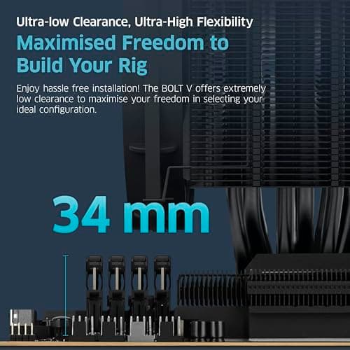 Klevv BOLT V Black DDR5-6000 CL28 32GB (2x16GB) image