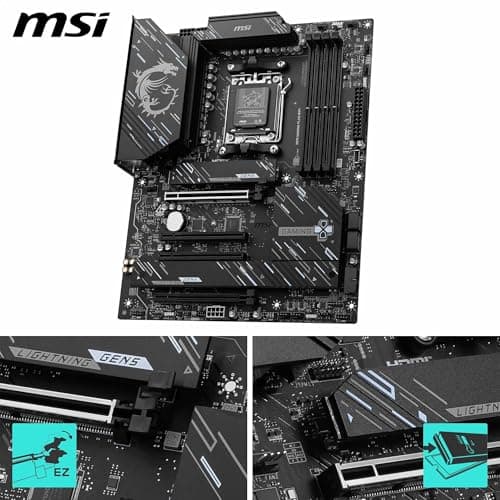 MSI X870 GAMING PLUS WIFI AM5 DDR5 ATX image