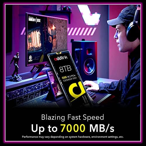 Addlink S95 8TB M.2 SSD PCIe 4.0 NVMe image