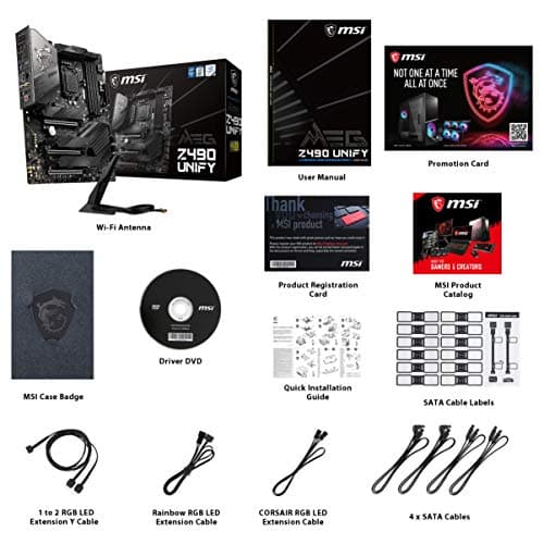MSI Z490 MEG UNIFY LGA1200 DDR4 ATX image
