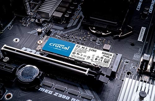 Crucial P2 1TB SSD M.2-2280 PCIe 3.0 X4 NVMe image