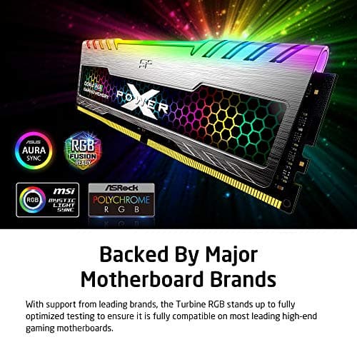 Silicon Power XPOWER Turbine RGB Silver / Black DDR4-3200 CL16 32GB (2x16GB) image