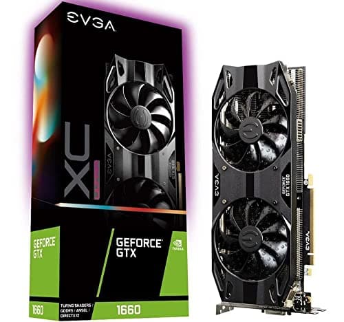 EVGA GeForce GTX 1660 XC Ultra Gaming, 6GB GDDR5, HDB Fan, 06G-P4-1167-KR main image