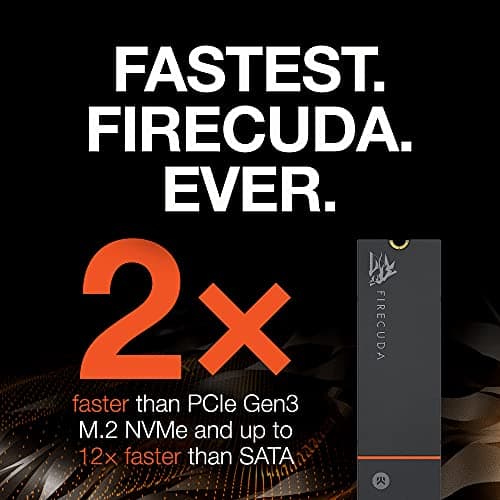 Seagate FireCuda 530 w/Heatsink 1TB SSD M.2-2280 PCIe 4.0 x4 NVMe image