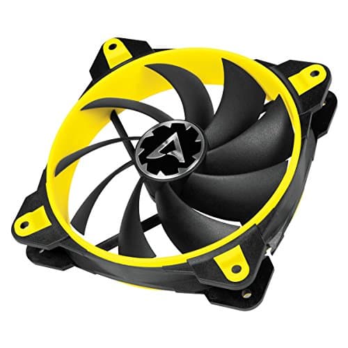 ARCTIC BioniX F120 PWM 69 CFM 120mm Black / Yellow 1-Pack image