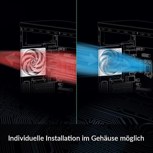 ARCTIC P14 140mm White / Translucent White 72.8 CFM PWM 1-Pack image